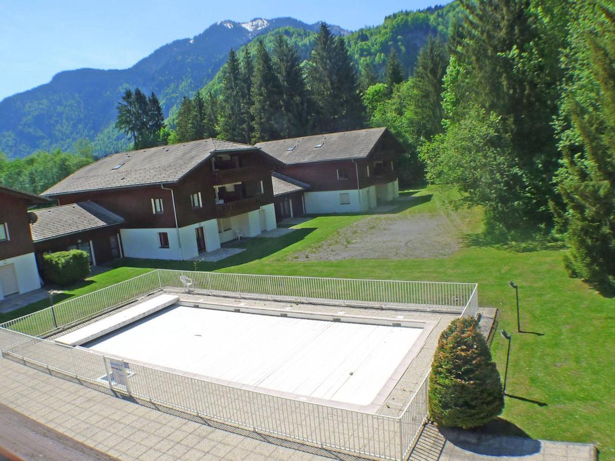 Appartement Confortable Avec Piscines, Terrasse Et Parking A Samoens - Fr-1-629-100 Zewnętrze zdjęcie